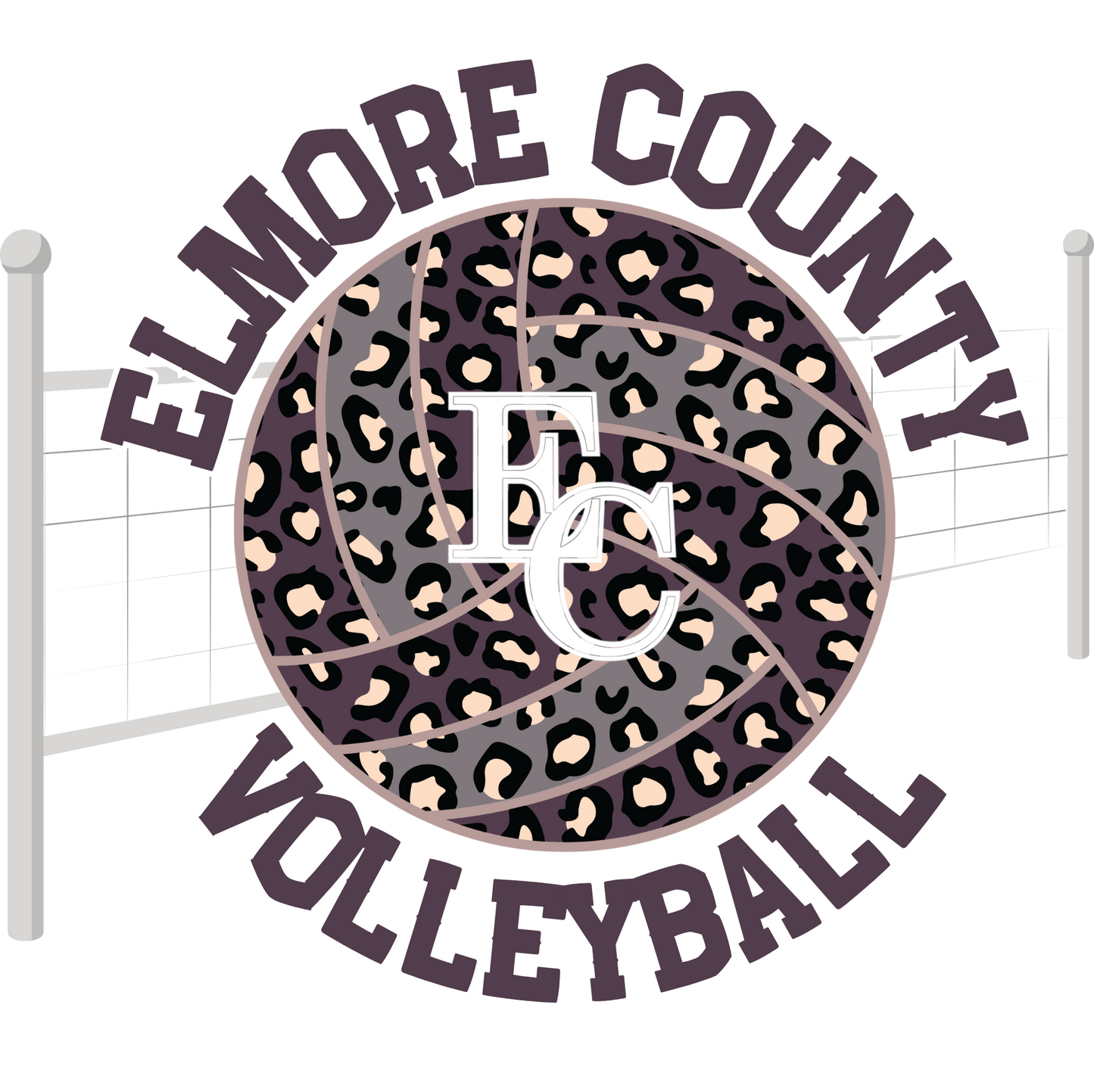 Grey EC Volleyball