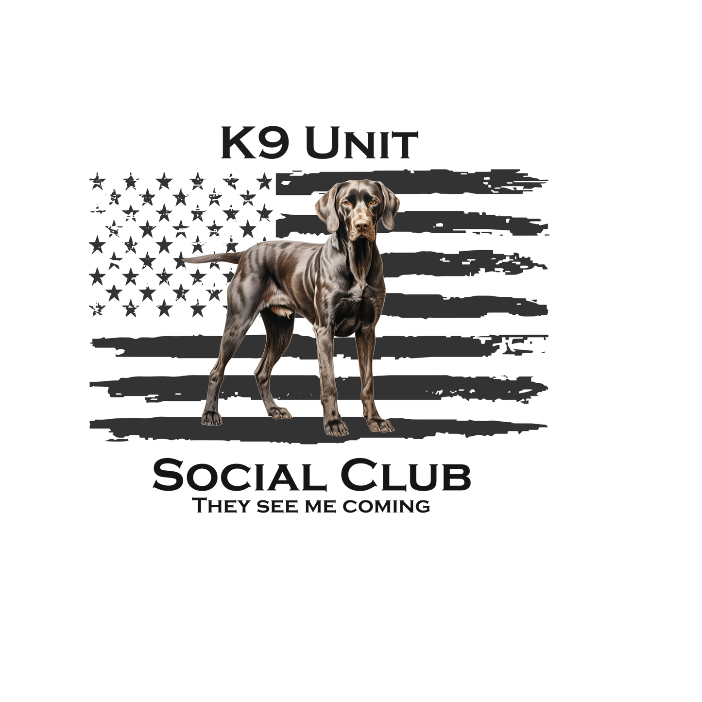 Short Sleeve K9 GSP Black