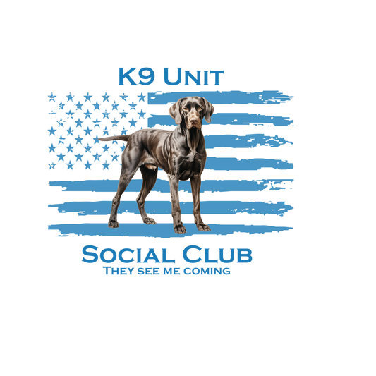 Short Sleeve K9 GSP Blue