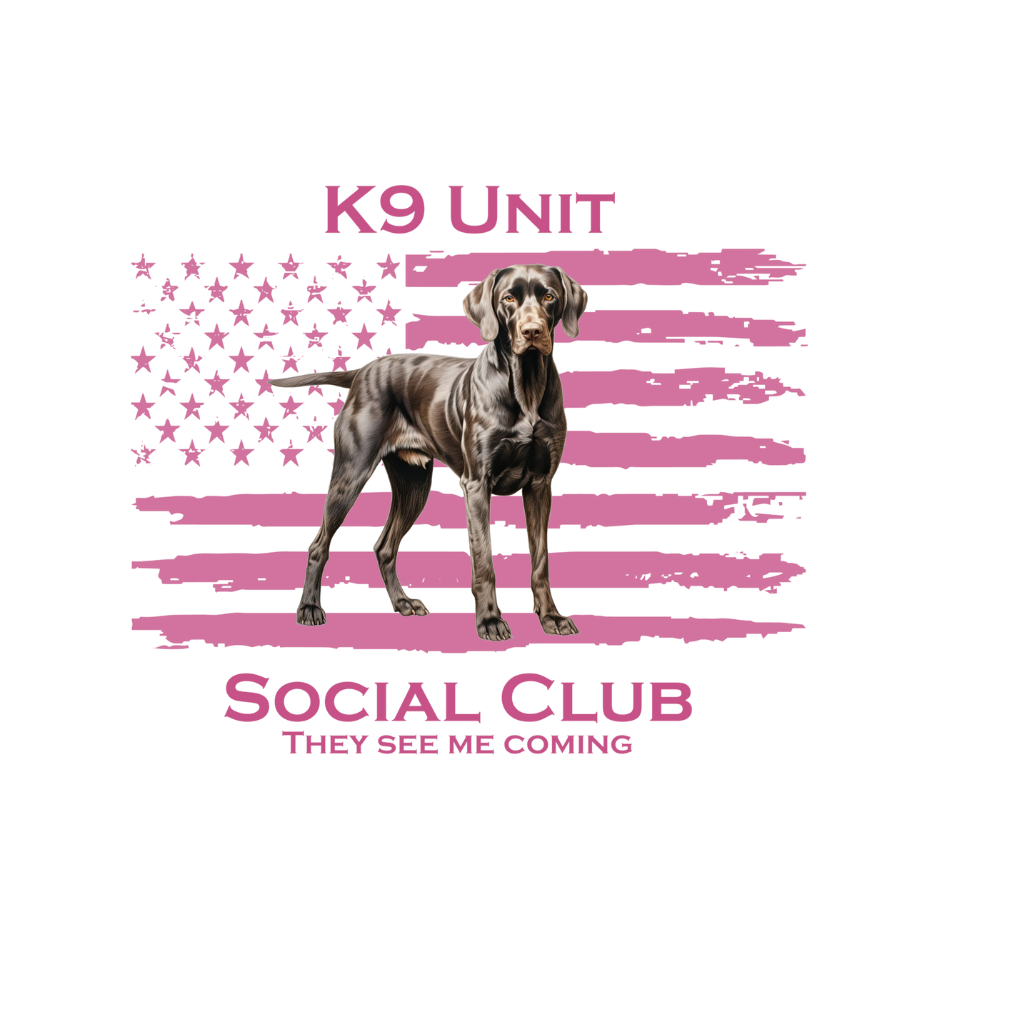 Short Sleeve K9 GSP Mauve